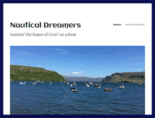 Tablet Screenshot of nauticaldreamers.com